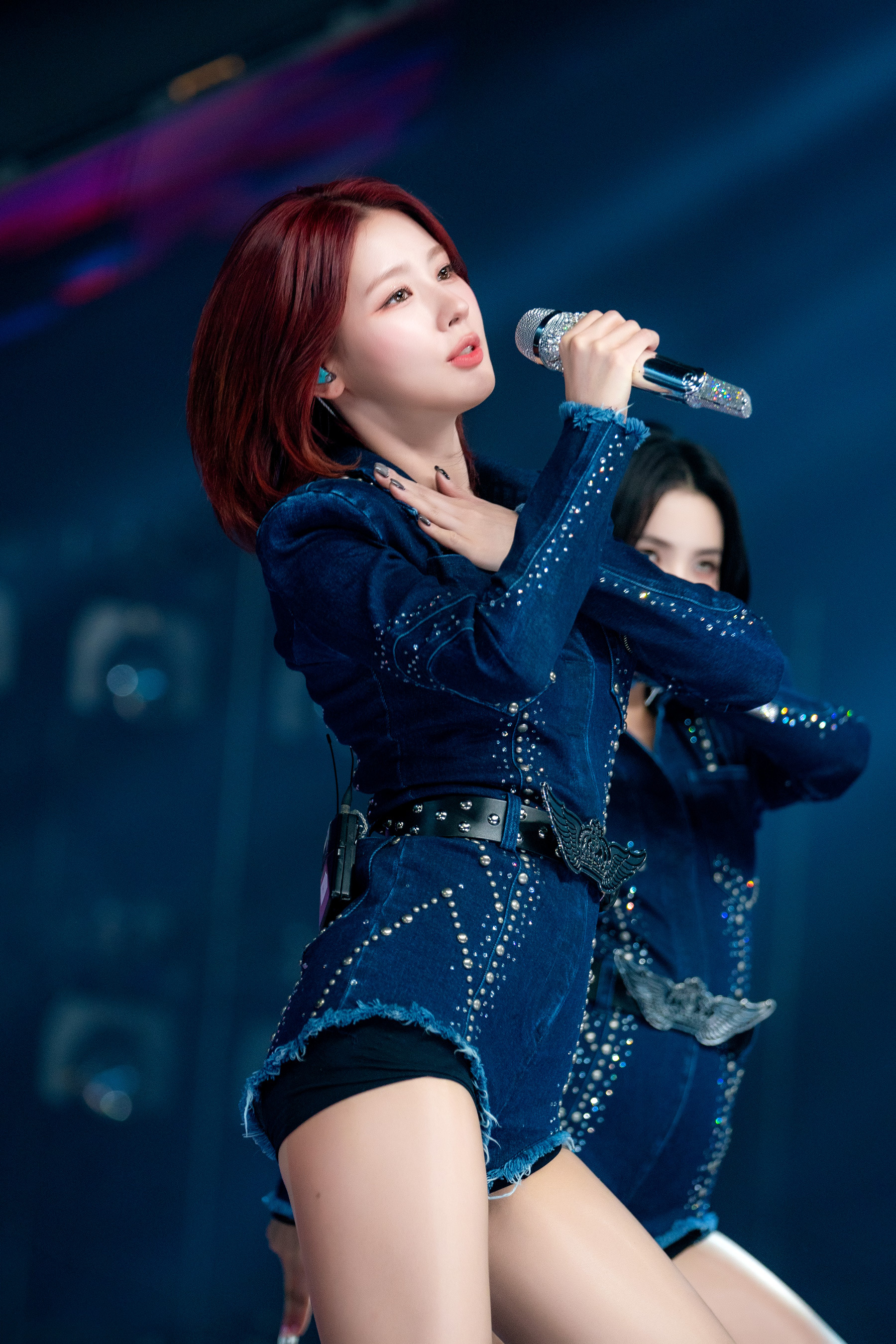 【エロ画像】 (G)I-DLE ミヨン様の太もも画像（K-POP）